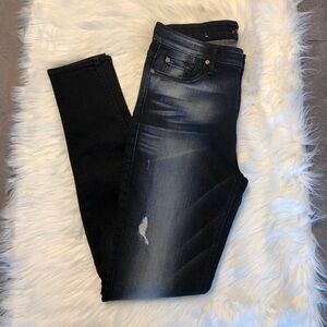 5[7ForAllMankind] The high waist skinny faded